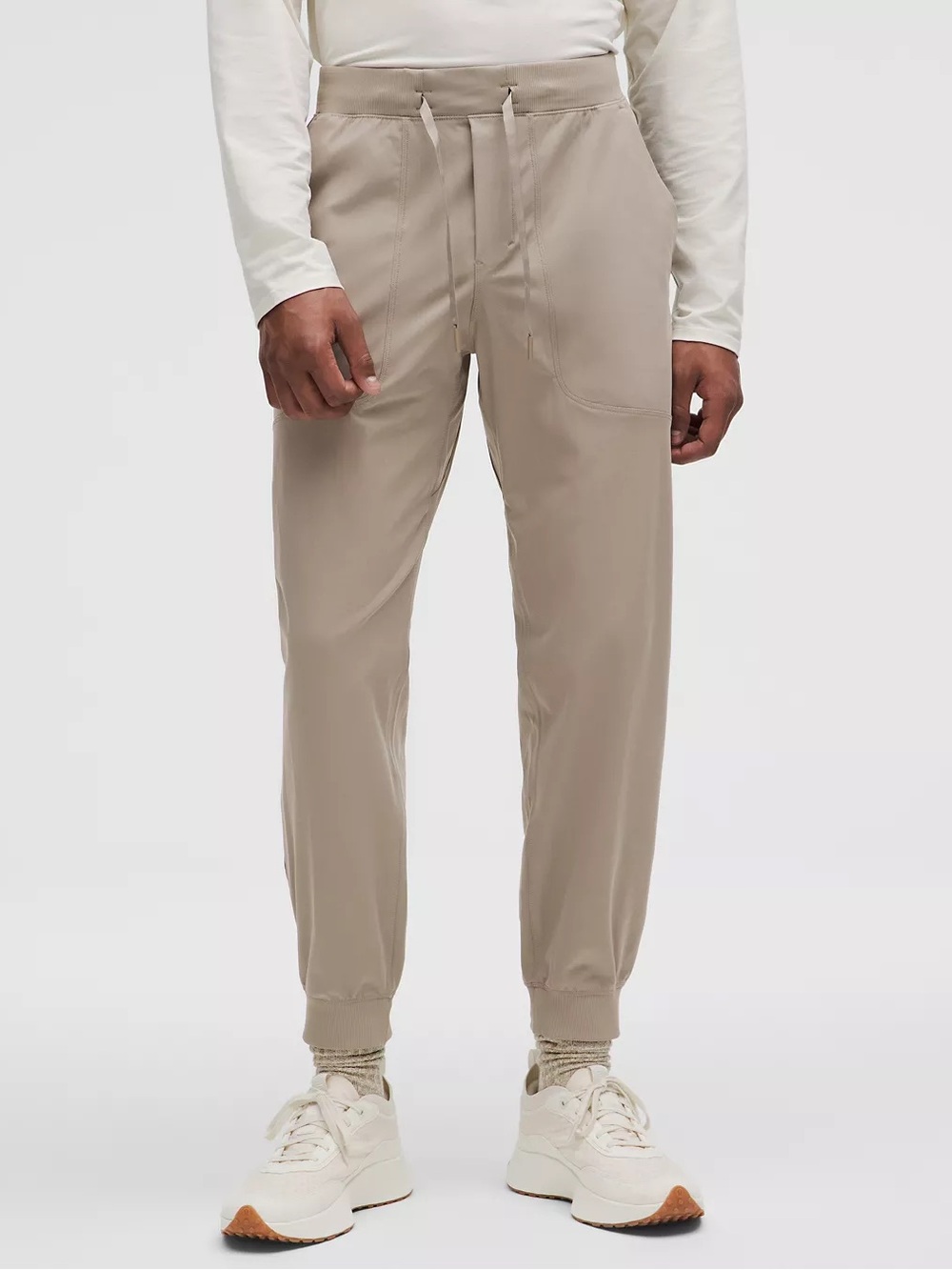 Lululemon ABC Regular Jogger Warpstreme Warm Ash Grey Size Large NWT
